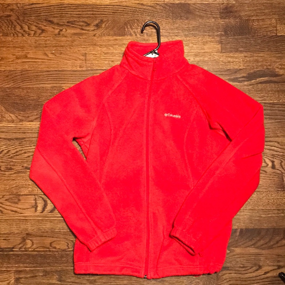 Red Columbia Fleece Jacket